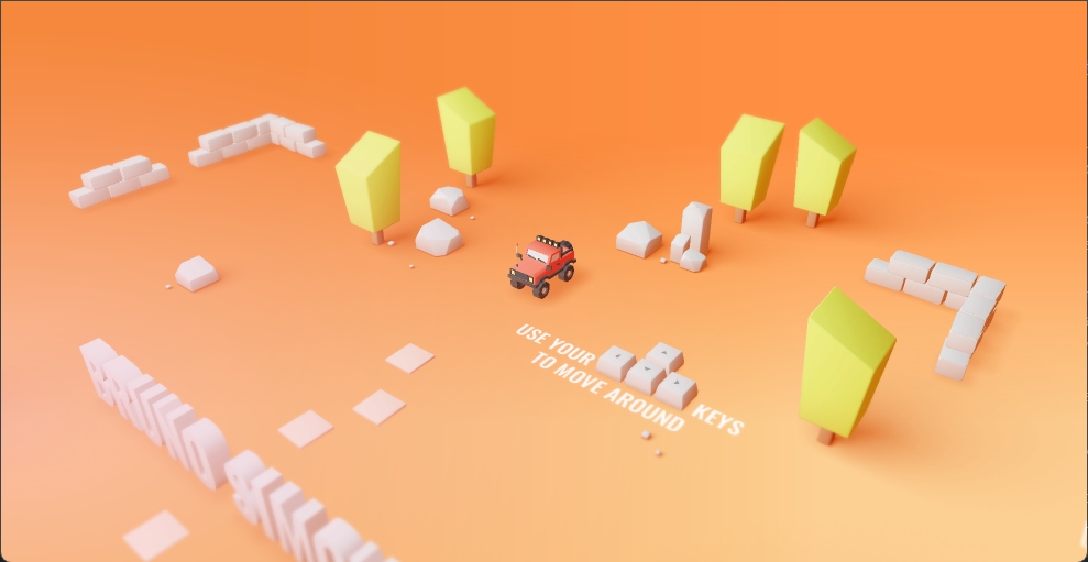 3D小车车