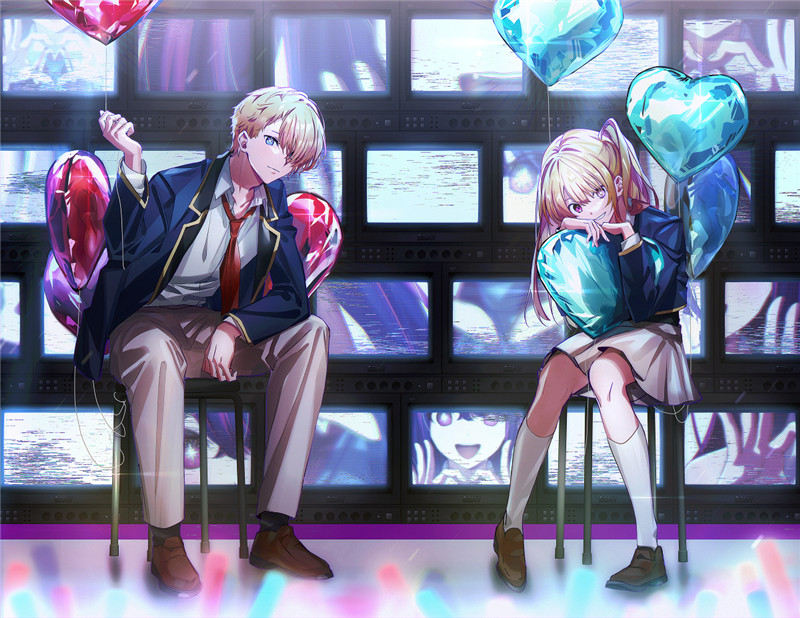 我推的孩子星野爱图集原画二创插画高清手机电脑动漫壁纸图片素材