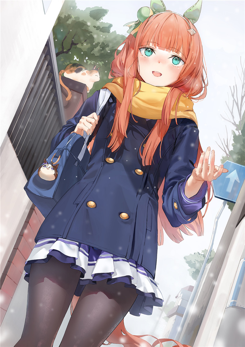 赛马娘系列角色无声铃鹿相关图集原画p站pixiv插画壁纸图片素材