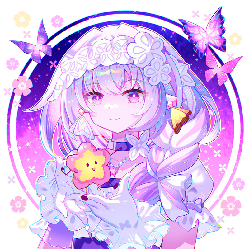 崩坏星穹铁道角色遐蝶官方立绘壁纸高清插画原画图片素材美术资料