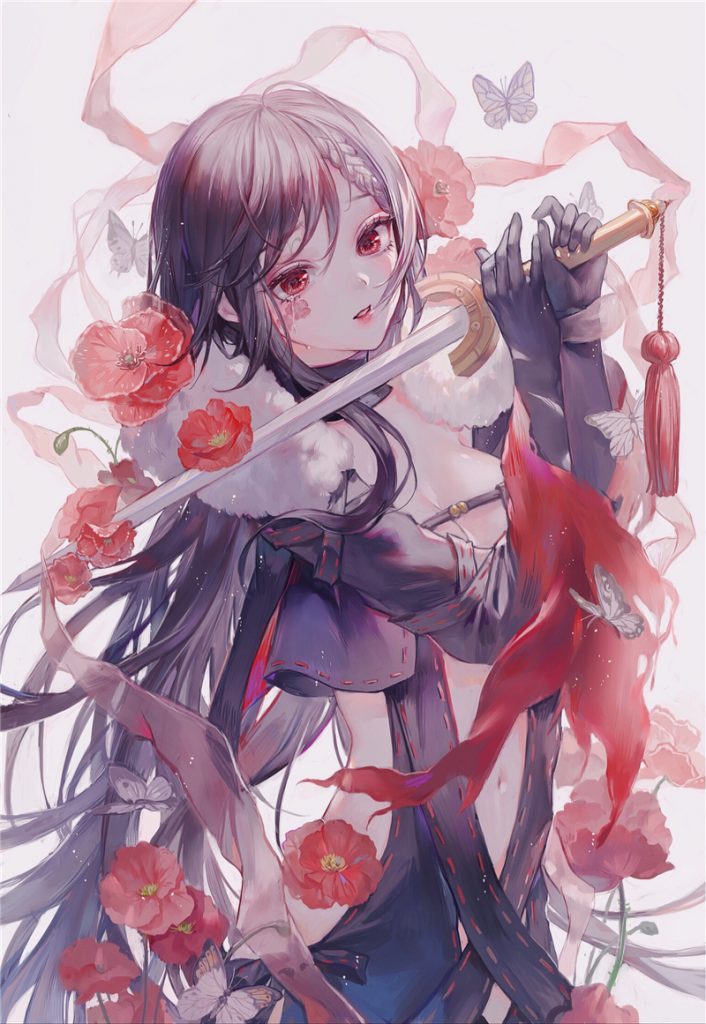 fate/FGO系列角色虞美人图集原画插画P站同人图片素材