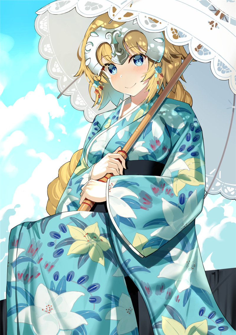 FGO/fate系列角色贞德P站pixiv相关图集原画插画壁纸美术图片素材
