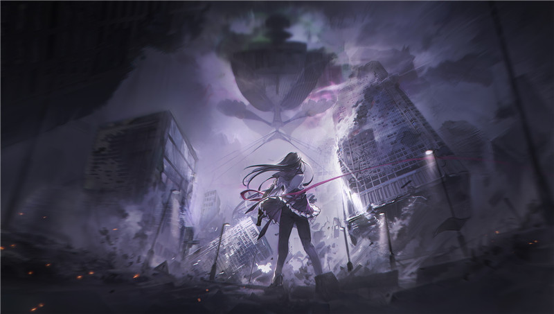 魔法少女小圆角色晓美焰相关图集原画插画CG线稿立绘壁纸图片素材