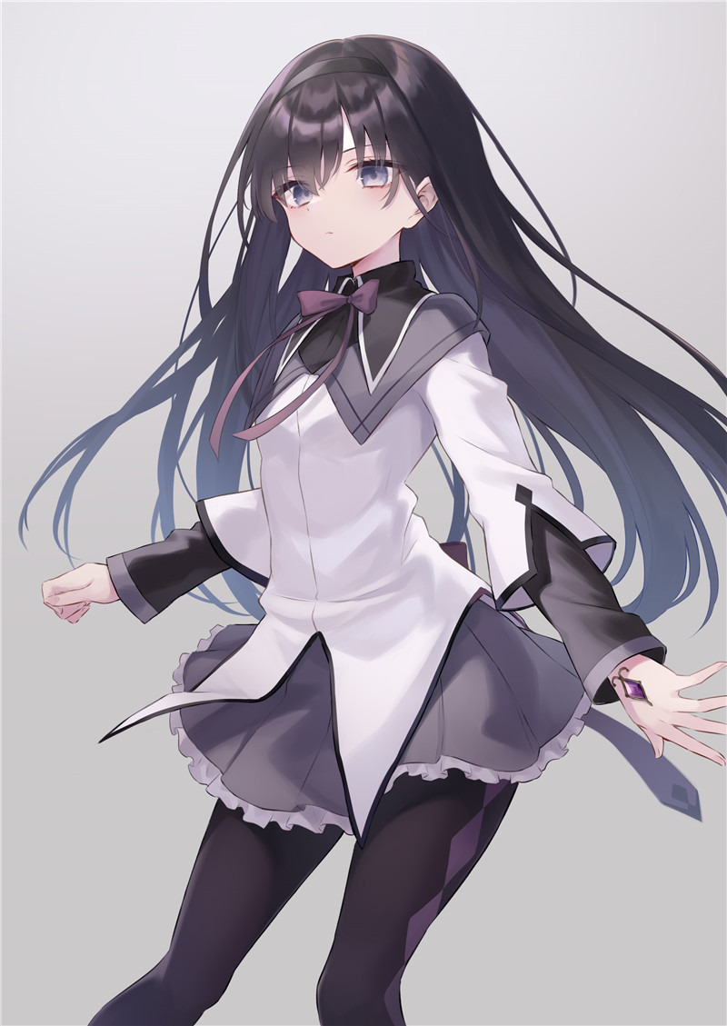 魔法少女小圆角色晓美焰相关图集原画插画CG线稿立绘壁纸图片素材