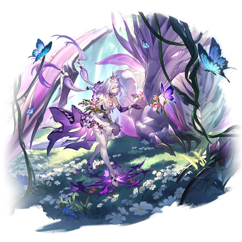 崩坏星穹铁道角色遐蝶官方立绘壁纸高清插画原画图片素材美术资料