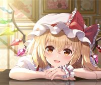 东方project角色芙兰朵露斯卡蕾特图集插画手机电脑高清壁纸素材