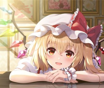 东方project角色芙兰朵露斯卡蕾特图集插画手机电脑高清壁纸素材