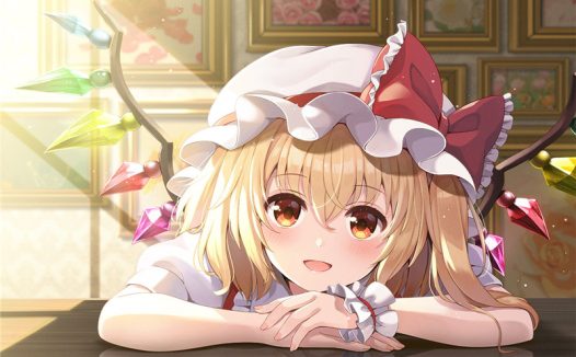 东方project角色芙兰朵露斯卡蕾特图集插画手机电脑高清壁纸素材